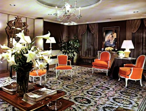 Helena Rubinstein Reception Room in the General Motors Building