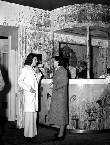 1937 Strike damage to the Westmore salon