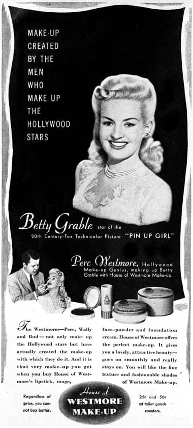 1944 House of Westmore Make-up