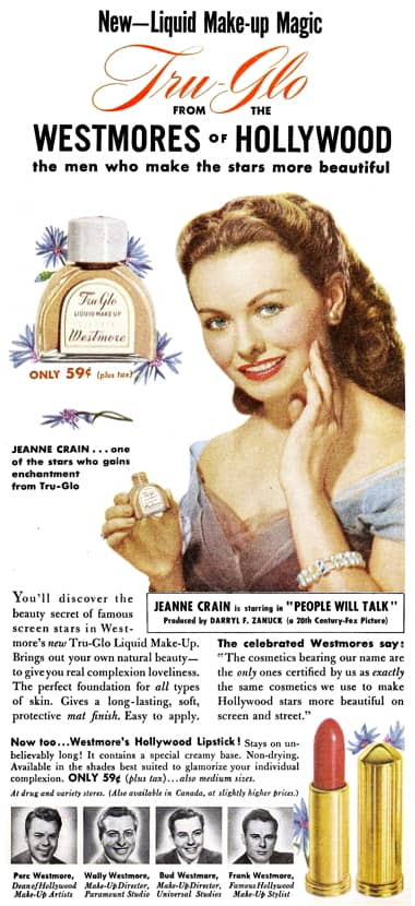 1951 Westmore Tru-Glo Liquid Make-up