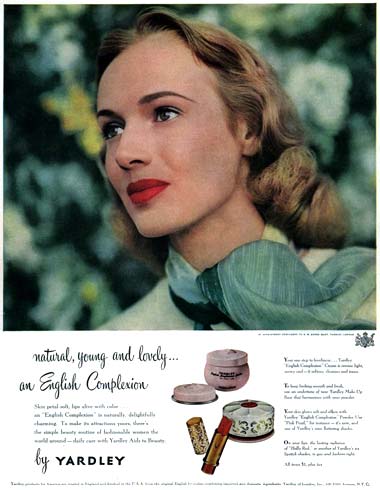 1948 Yardley cosmetics