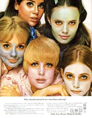 1967 Yardley masks