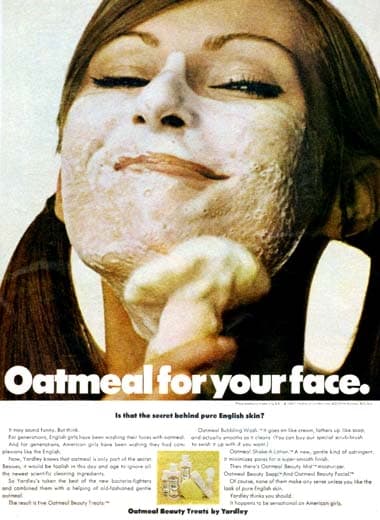 1967 Yardley Oatmeal Scrub