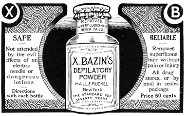 1911 X-Bazin Depilatory Powder