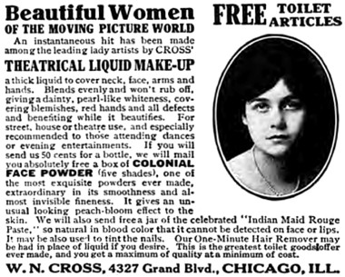1914 Cross Theatrical Liquid Make-up