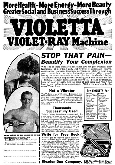 1920 Violetta Violet Ray