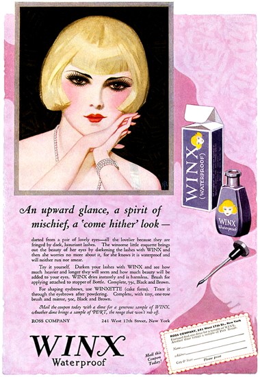 1925 Winx waterproof liquid mascara