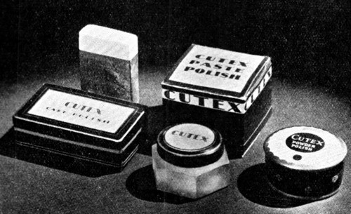 1935 Cutex Nail Polishes