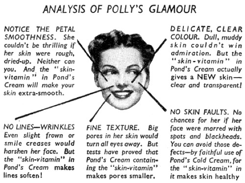 1939 Ponds vitamin advertisement
