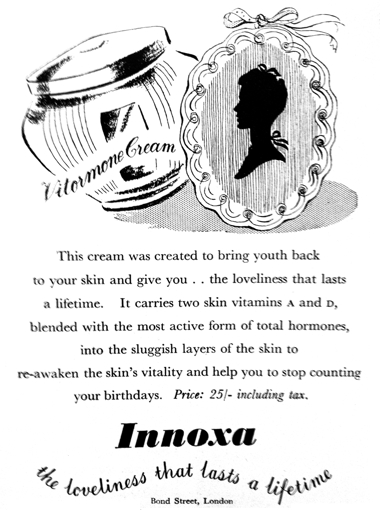 1946 Innoxa Vitormone Cream