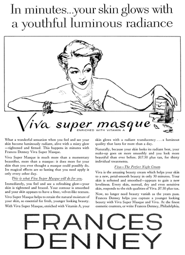 1955 Frances Denney Super Masque