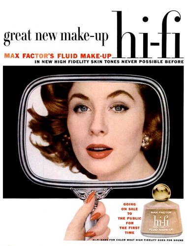 1955 Max Factors Hi-Fi Fluid Make-up