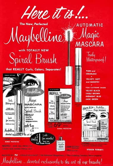 1959 Maybelline Magic Mascara