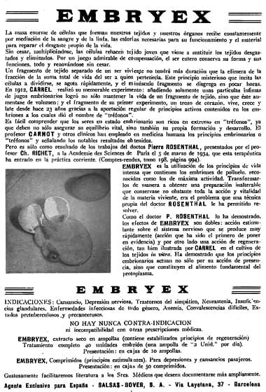 Dr. Pierre Rosethal Embryex