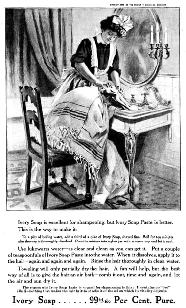 1908 Ivory Paste Soap