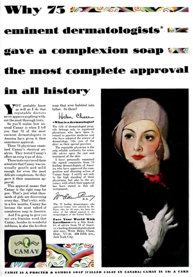 1930 Camay Soap