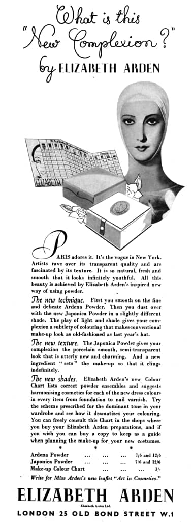 1936 Elizabeth Arden