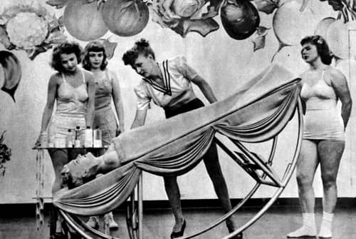 1948 Delafield Rock-a-Bye Cradle