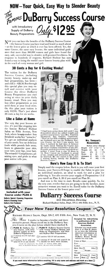 1950 Du Barry Success Course