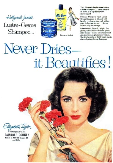 1957 Lustre-Cream Shampoo