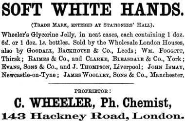 1875 Wheelers Glycerine Jelly