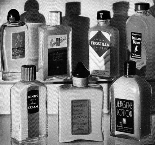 1935 Assorted hand balms, lotions and liquid creams