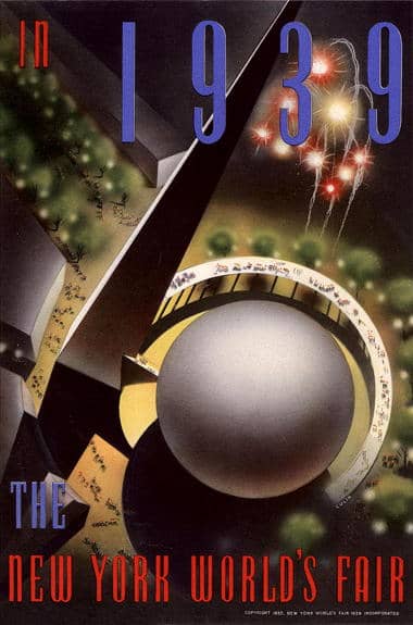 1937 Poster for the New York Worlds Fair