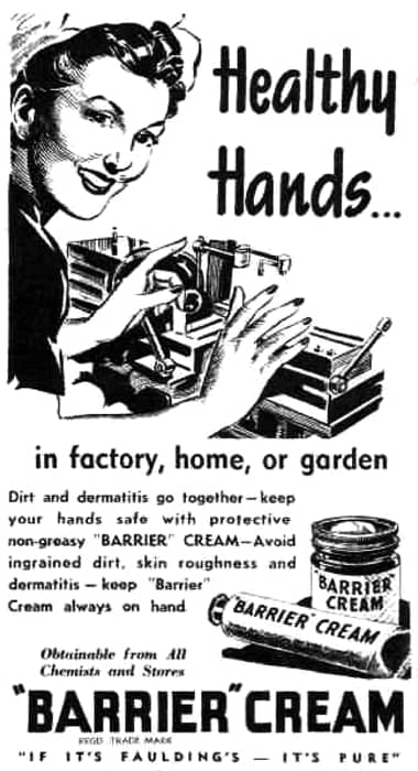 1953 Faulding Barrier Cream