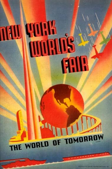 1939 New York Worlds Fair Brochure cover