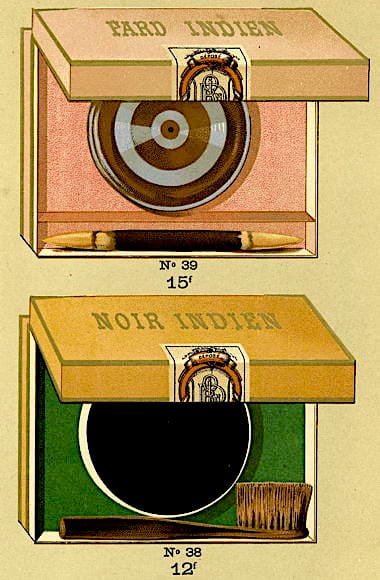 1893 Dorin Fard Indien and Noir Indien