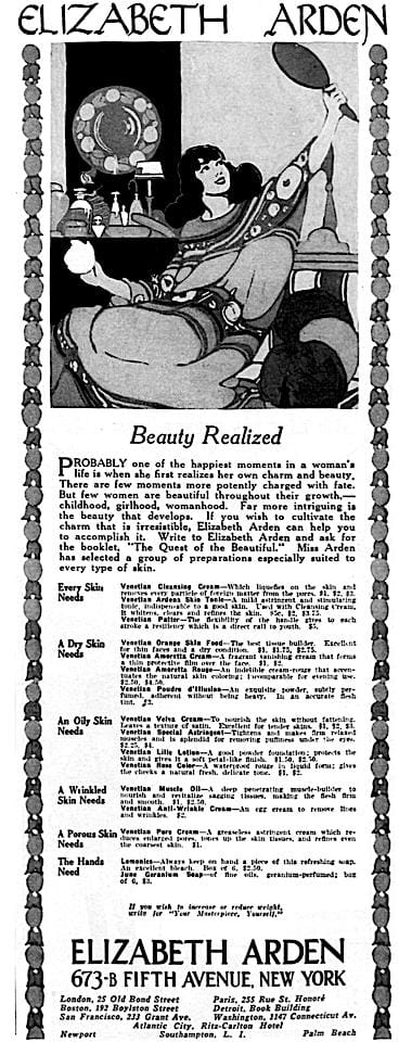 1922 Elizabeth Arden