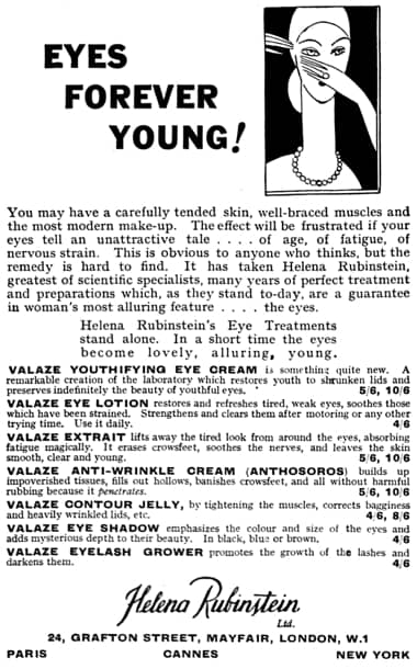 1930 Helena Rubinstein