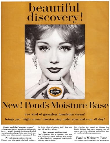 1959 Ponds Moisture Base