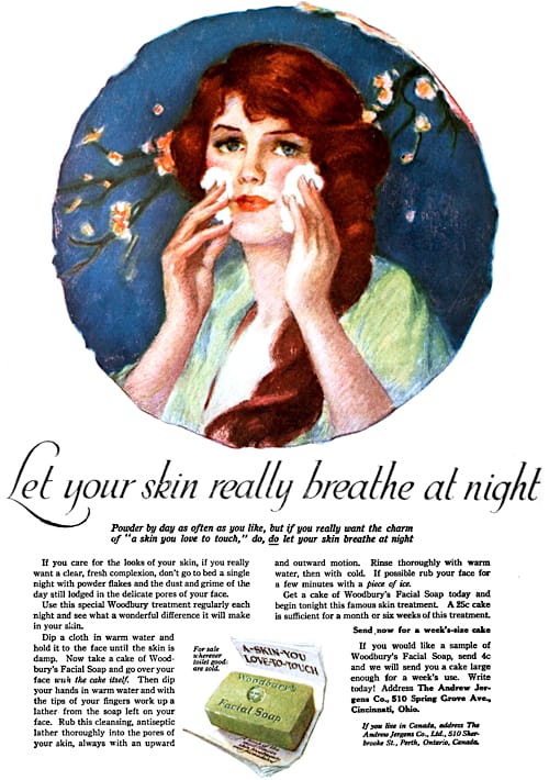 1917 Woodbury Facial Soap