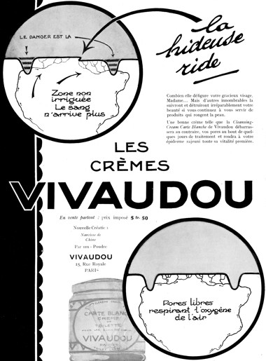 1924 Vivaudou Carte Blanche Cleansing-Cream