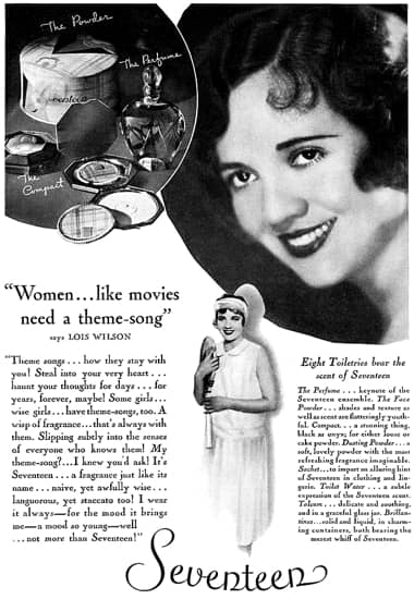 1931 Seventeen Face Powder