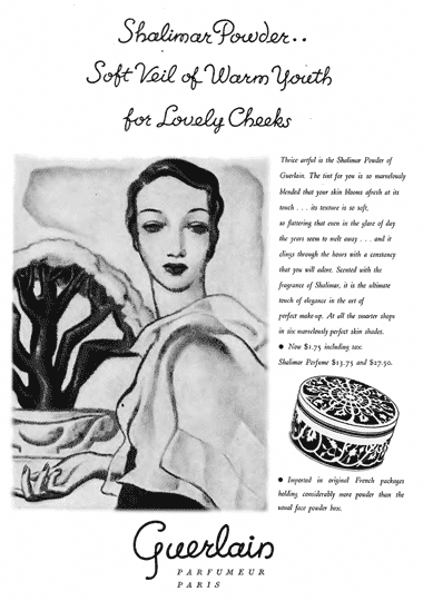 1933 Guerlain Shalimar Powder
