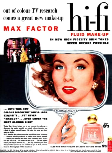 1956 Max Factor Hi-Fi Make-up