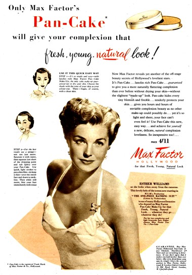 1952 Max Factor Pan-Cake make-up