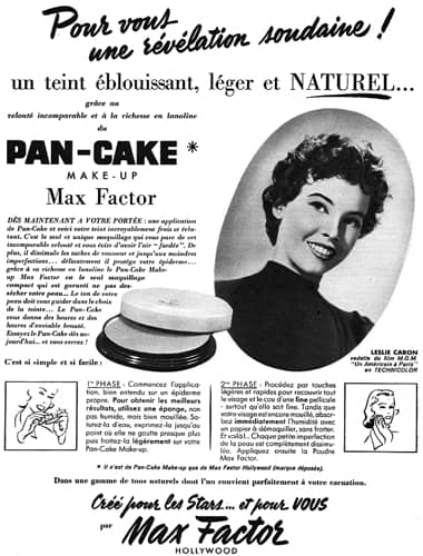 1952 Pan-Cake make-up France