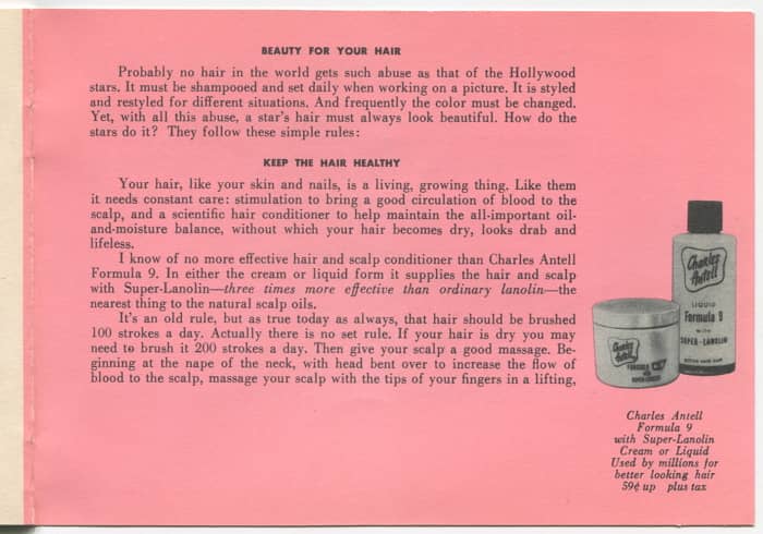 Charles Antell presents your glamour-graph by Ern Westmore page 25