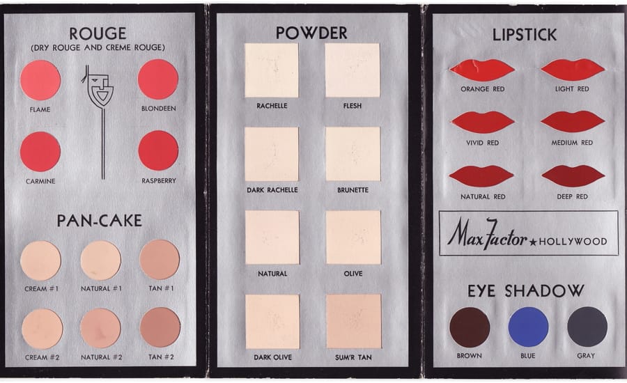 Hollywood Color Chart back