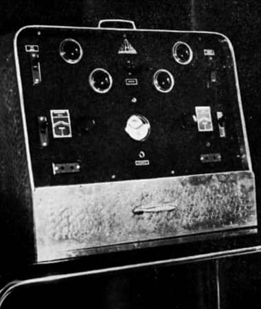 1937 PAB desincrustation machine