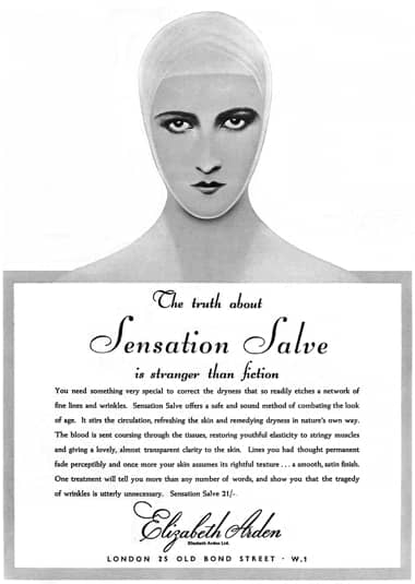 1935 Elizabeth Arden Sensation Salve