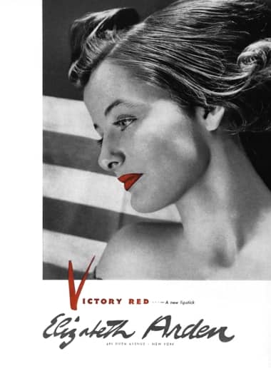 1941 Elizabeth Arden Victory Red