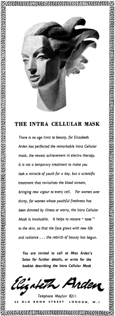 1947 Elizabeth Arden Intra-Cellular Mask