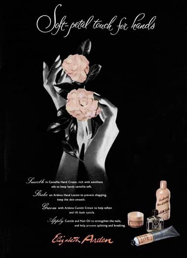 1948 Elizabeth Arden Camellia Hand Cream