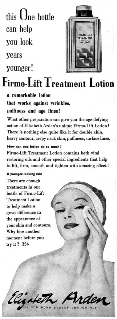 1951 Elizabeth Arden Firmo-Lift