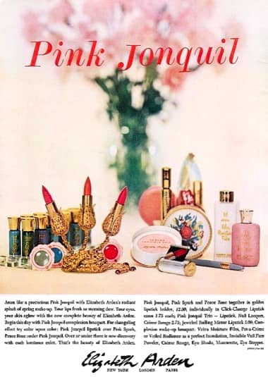 1961 Elizabeth Arden Pink Jonquil
