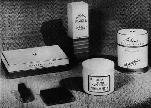 Raymond Loewy packaging designs for Elizabeth Arden